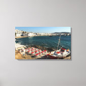 Mykonos Canvas Afdruk (Voorkant)