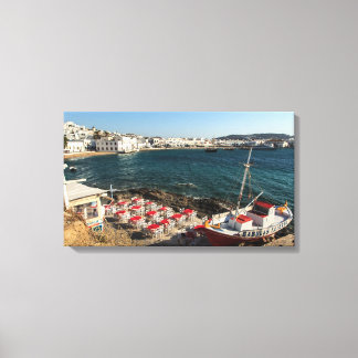 Mykonos Canvas Afdruk