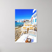 Mykonos Canvas Afdruk (Voorkant)