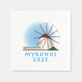 Mykonos cocktailservet servet