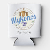 Mykonos Cycladen Griekenland  souvenir Blikjeskoeler (Voorkant)
