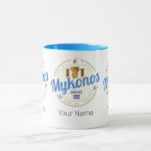 Mykonos Cycladen Griekenland  souvenir Mok (Midden)