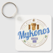 Mykonos Cycladen Griekenland  souvenir Sleutelhanger (Voorkant)