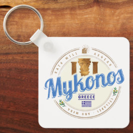 Mykonos Cycladen Griekenland souvenir Sleutelhanger
