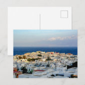 Mykonos Downtown. Briefkaart (Voorkant / Achterkant)