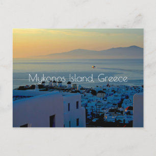 Mykonos eiland briefkaart