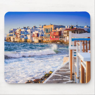 Mykonos eiland Little Venice mousepad Muismat