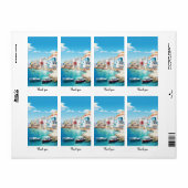 Mykonos-Elegante Dankbaarheid Geïnspireerd door Gr Etiket (Full Sheet)