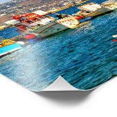 Mykonos Foto Afdruk (Hoek)