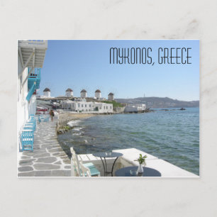 Mykonos Greece Briefkaart