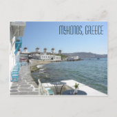 Mykonos Greece Briefkaart (Voorkant)