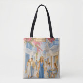 Mykonos, Greece Tote Bag (Voorkant)