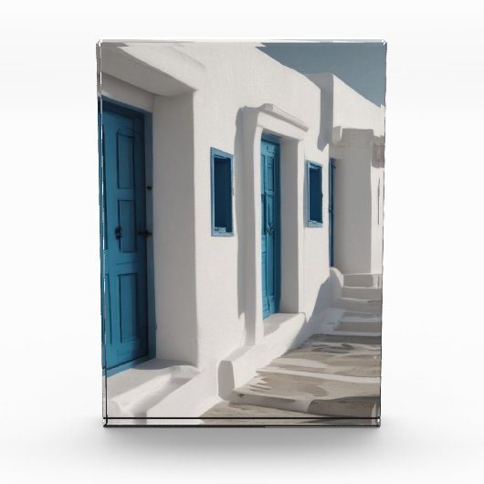Mykonos Greece Travel Fotoblokken (Voorkant)