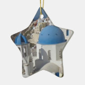 Mykonos Greece Travel Keramisch Ornament (Links)