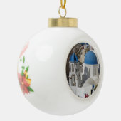 Mykonos Greece Travel Keramische Bal Ornament (Links)