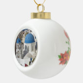 Mykonos Greece Travel Keramische Bal Ornament (Rechts)