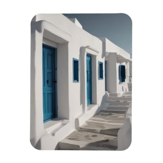 Mykonos Greece Travel Magneet (Verticaal)