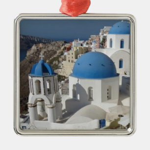 Mykonos Greece Travel Metalen Ornament