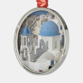 Mykonos Greece Travel Metalen Ornament (Links)