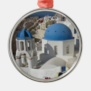 Mykonos Greece Travel Metalen Ornament