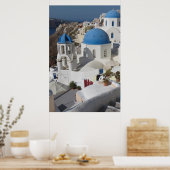 Mykonos Greece Travel Poster (Keuken)