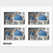 Mykonos Greece Travel Rechthoekige Sticker (Vel)