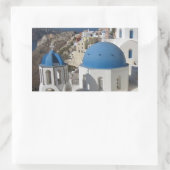 Mykonos Greece Travel Rechthoekige Sticker (Tas)