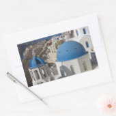 Mykonos Greece Travel Rechthoekige Sticker (Envelop)