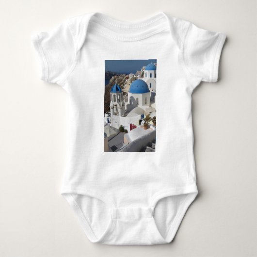 Mykonos Greece Travel Romper (Voorkant)