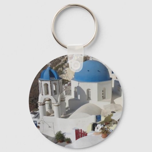 Mykonos Greece Travel Sleutelhanger (Voorkant)
