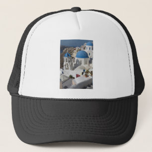 Mykonos Greece Travel Trucker Pet