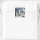 Mykonos Greece Travel Vierkante Sticker (Tas)
