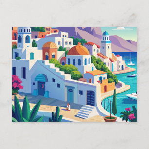Mykonos, Griekenland Briefkaart