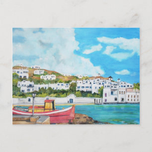 Mykonos, Griekenland Briefkaart
