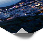 Mykonos, Griekenland landschappelijke foto Poster (Hoek)