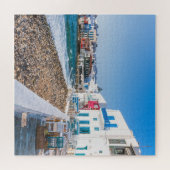 Mykonos, Griekenland Legpuzzel (Horizontaal)