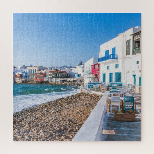Mykonos, Griekenland Legpuzzel (Verticaal)