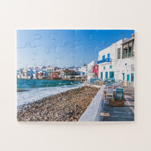 Mykonos, Griekenland Legpuzzel (Horizontaal)
