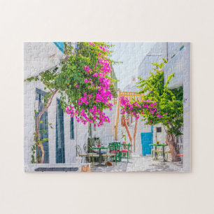 Mykonos, Griekenland. Legpuzzel