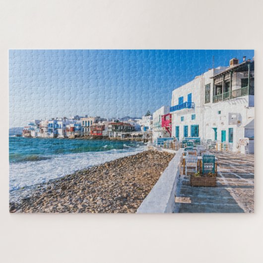 Mykonos, Griekenland Legpuzzel (Horizontaal)