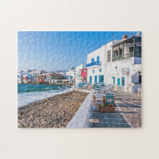 Mykonos, Griekenland Legpuzzel (Horizontaal)