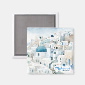 Mykonos Griekenland Magneet (Voorkant / Achterkant)