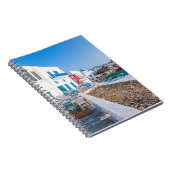 Mykonos, Griekenland Notitieboek (Rechterzijde)