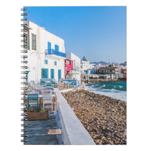 Mykonos, Griekenland Notitieboek (Voorkant)