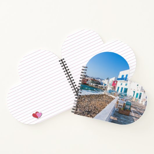 Mykonos, Griekenland Notitieboek (Binnen)