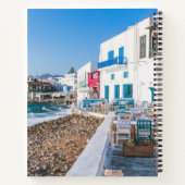 Mykonos, Griekenland Notitieboek (Achterkant)