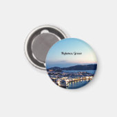 Mykonos, Griekenland panorama Magneet (Voorkant / Achterkant)