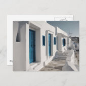 Mykonos Griekenland Reis Briefkaart (Voorkant / Achterkant)