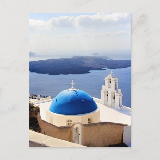 Mykonos Griekenland Reis Europe Toerisme Santorini Briefkaart (Voorkant)
