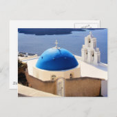Mykonos Griekenland Reis Europe Toerisme Santorini Briefkaart (Voorkant / Achterkant)